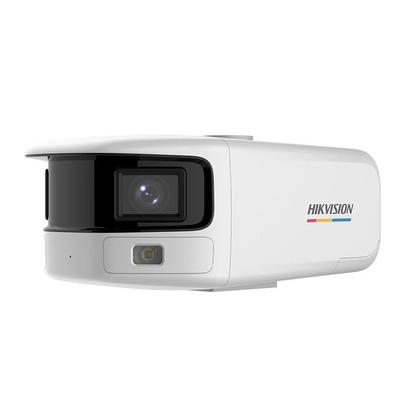 海康威视 DS-2CD3T87FDAP2-L 4MM 监控摄像头800 臻全彩智能广角双向语音对讲双镜头 
