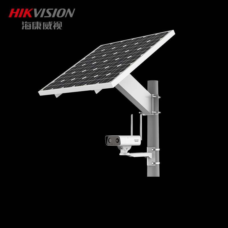 海康威视/HIKVISION DS-2XS2T26XM-IGLE/CH10S45（8MM/4MM/6MM可选） 太阳能摄像头监控户外套装200万全网通 200万45w太阳能摄像头 