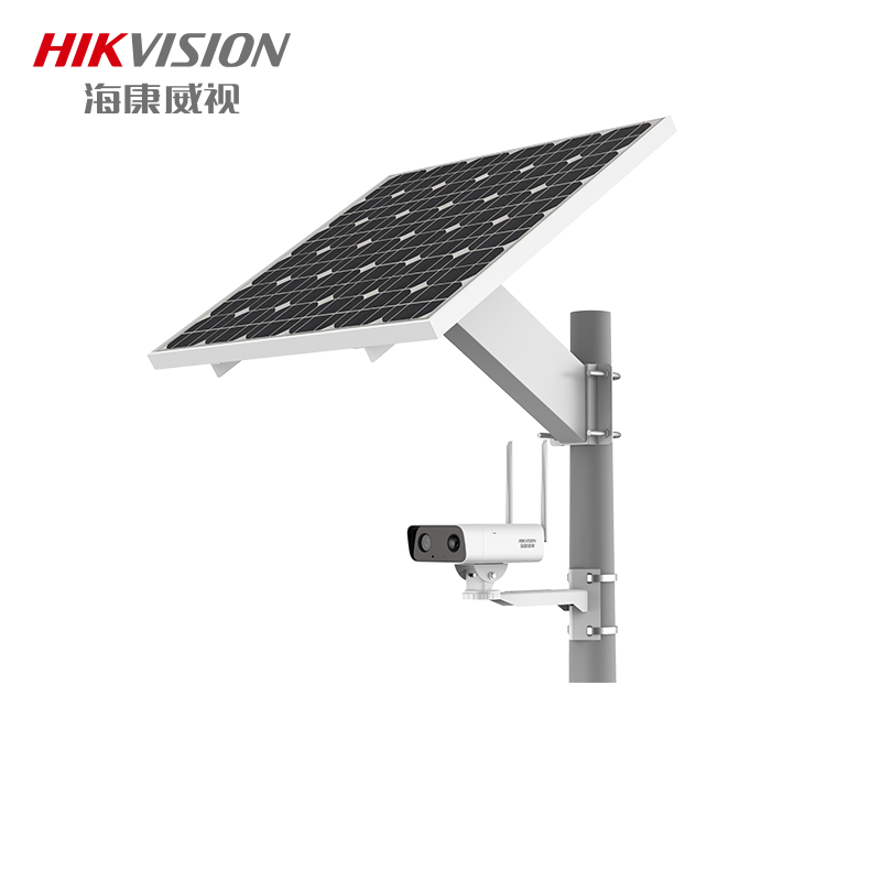 海康威视/HIKVISION DS-2XS2T26XM-IGLE/CH10S45（8MM/4MM/6MM可选） 太阳能摄像头监控户外套装200万全网通 200万45w太阳能摄像头 