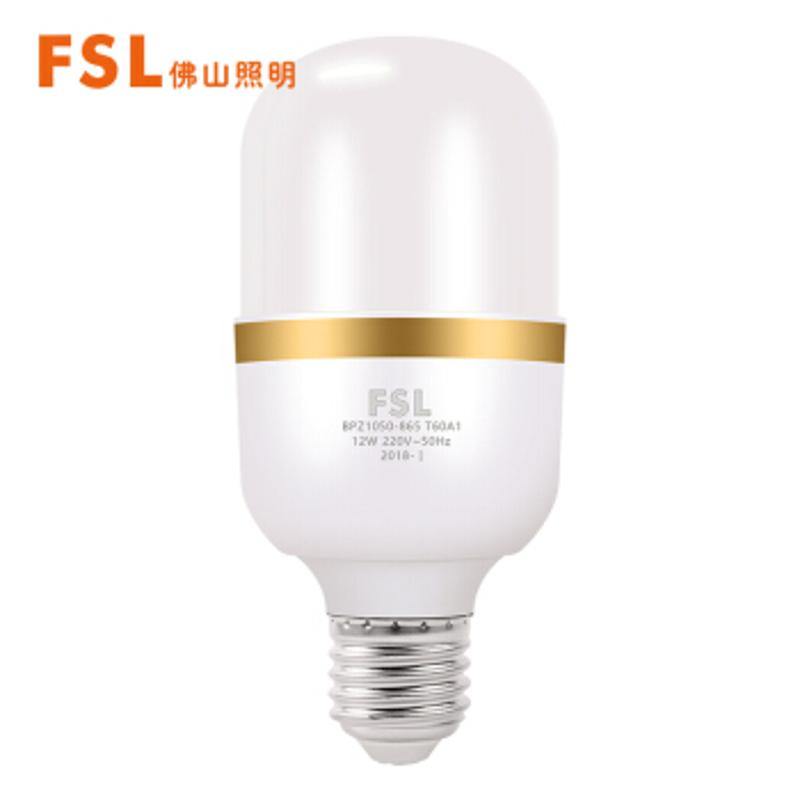佛山照明 FSL 炫风系列 LED灯泡 E27大螺口 25W 白光 6500K 柱形