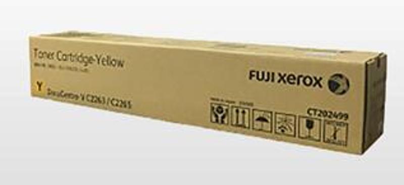 富士施乐（Fuji Xerox）V C2263/2265黄色墨粉(V五代机适用)/CT202499 约15000页