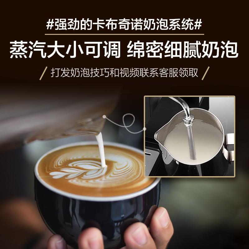 东菱（Donlim） 咖啡机家用 意式半自动 20bar意式浓缩 蒸汽打奶泡 咖啡机DL-KF6001