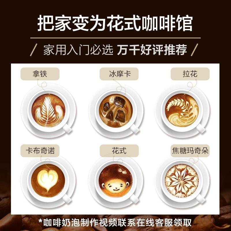 东菱（Donlim） 咖啡机家用 意式半自动 20bar意式浓缩 蒸汽打奶泡 咖啡机DL-KF6001