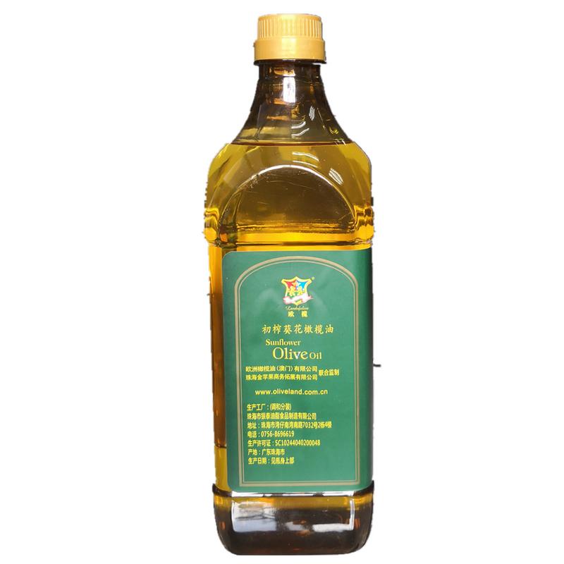 Landofolive 欧榄初榨葵花橄榄油1L礼盒装 D27-1　小瓶