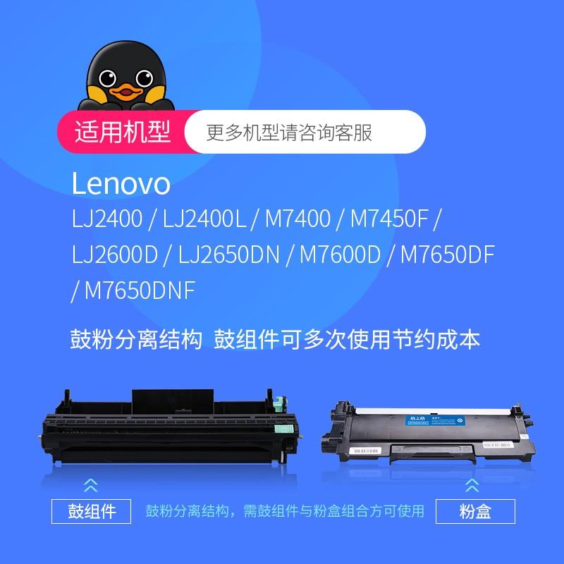 格之格 G&G NT-DN2441/2641 硒鼓组件 适用于Lenovo LJ2400/M7400/7450F/LJ 2600D/2650DN/M7600/7650 