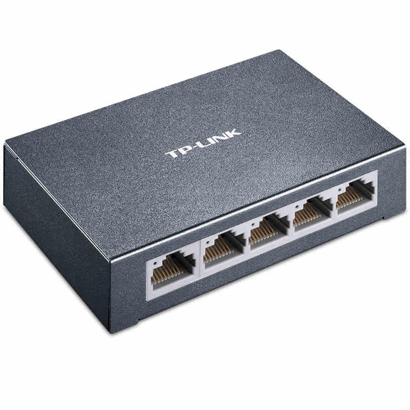 TP-LINK以太网交换机企业网络分线器网线集线器 5口百兆 SF1005D