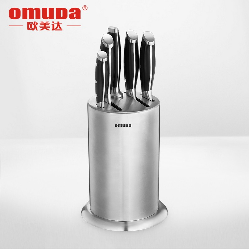 欧美达/omuDa  GJ106-C 刀具公爵系列6件套菜刀水果刀厨房不锈钢刀具套装