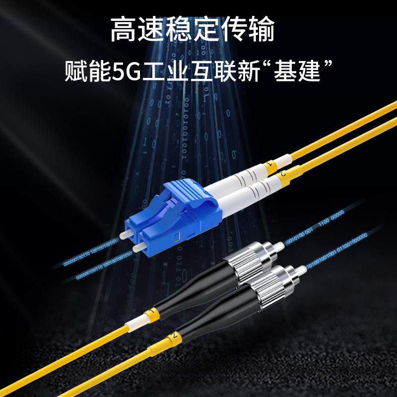 博扬 BOYANG 10352SM 电信级光纤跳线 单模双工双芯 10米