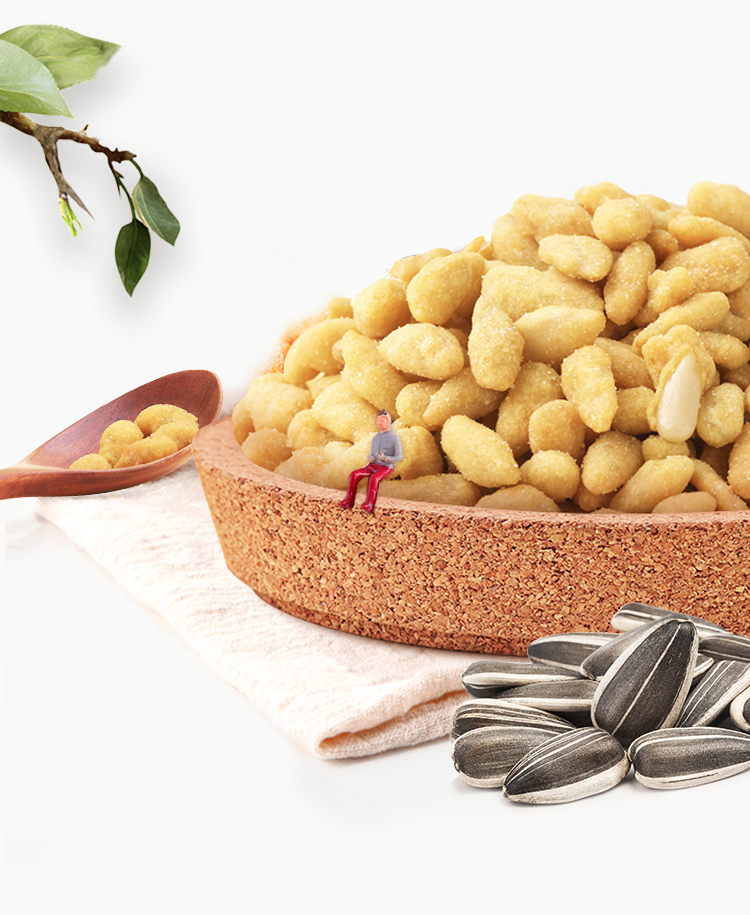 三只松鼠 中袋装_瓜子仁/蟹黄味/205g