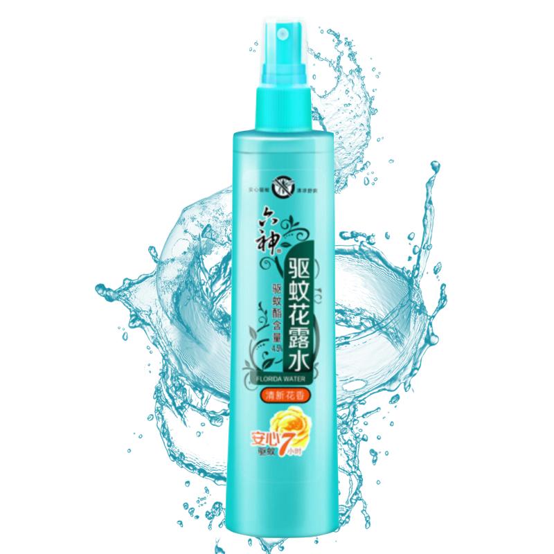 六神驱蚊花露水 喷雾 防蚊液 180ml