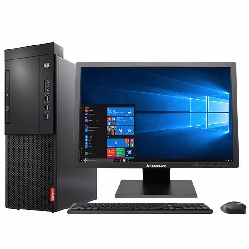 联想lenovo 启天 m425(i7-8700/8gb/1tb/2gb独显/dos或linux/19英寸)