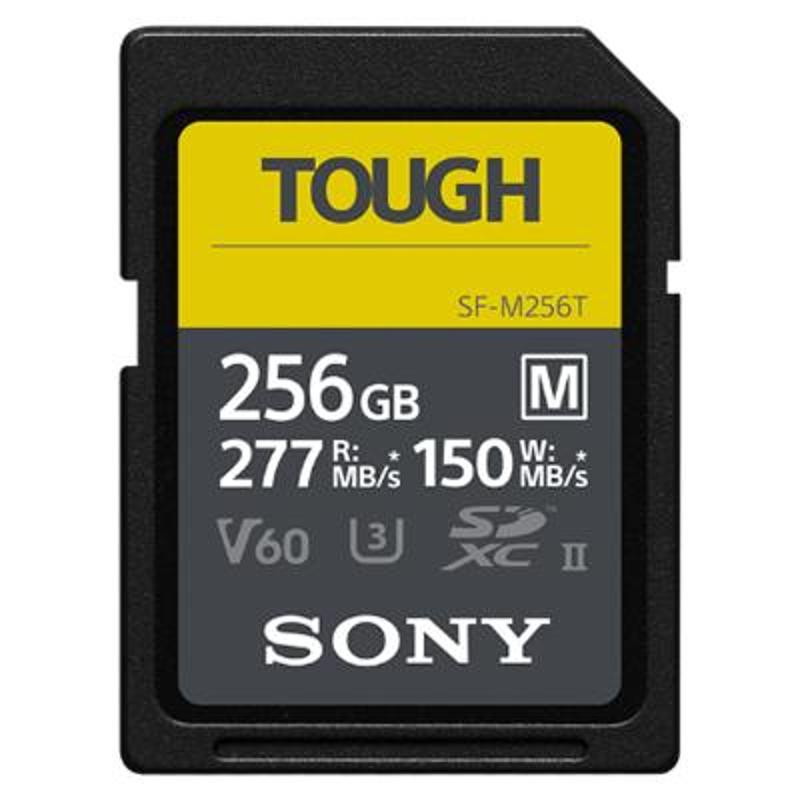 索尼sony sf-m256t sd卡 256g 高速读取277mb uhs-ii 相机存储卡